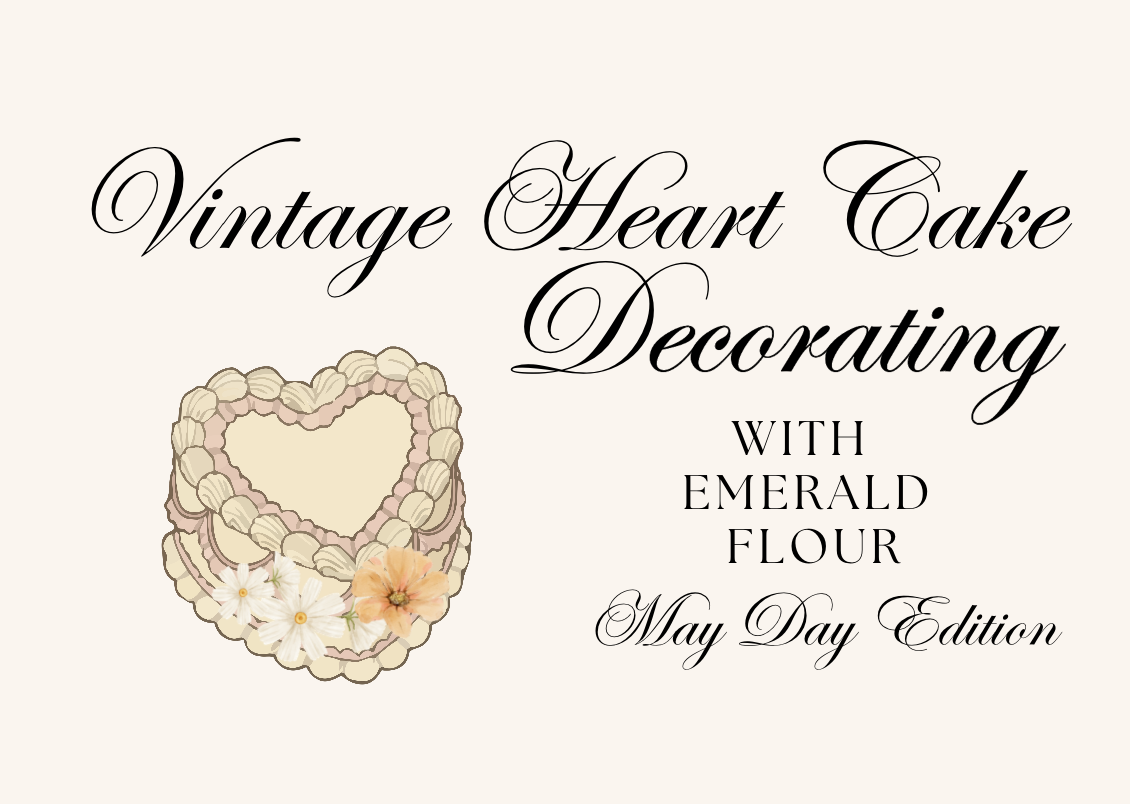May Day Themed Cake Decorating Class 