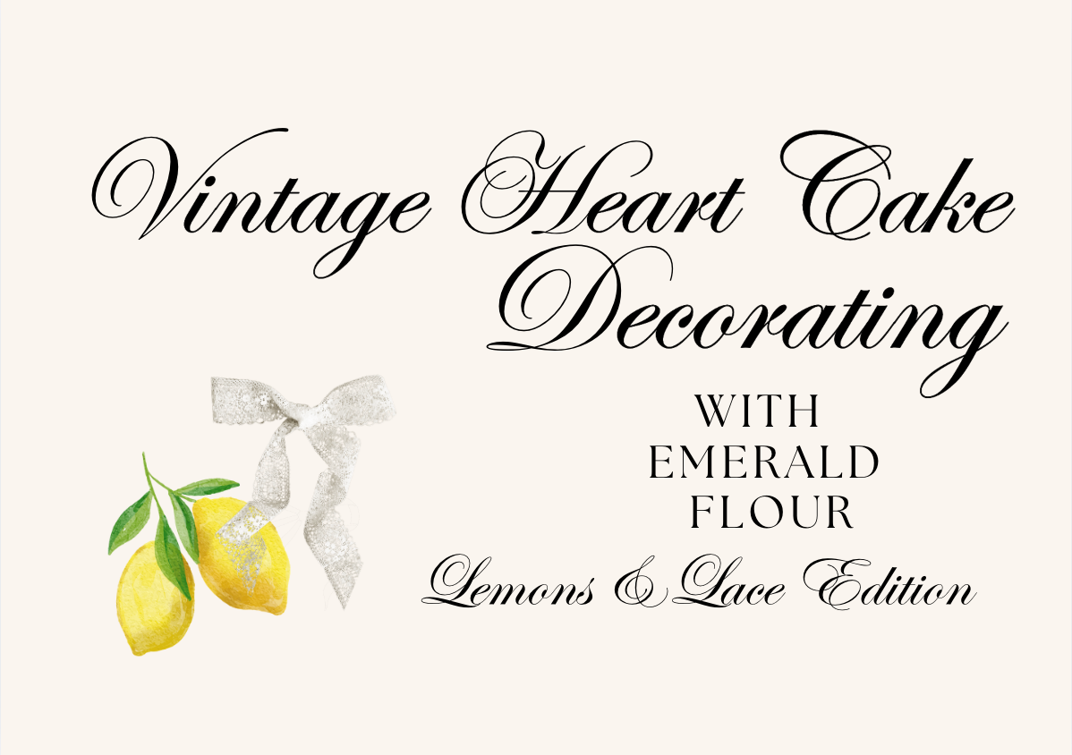 Lemons &amp; Lace - Cake Decorating Class 