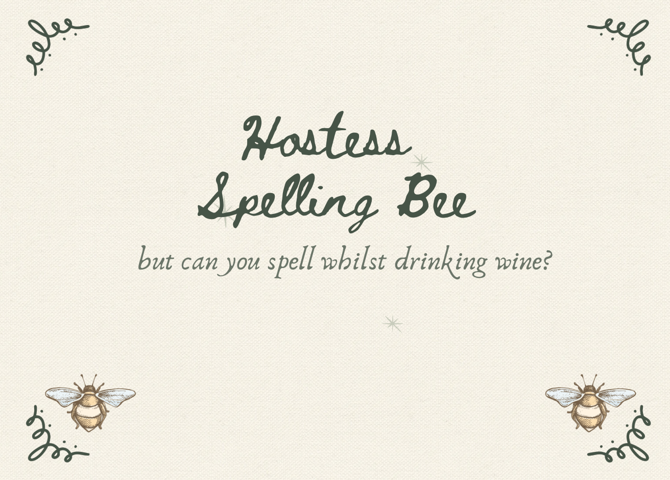 Buzzed Bee