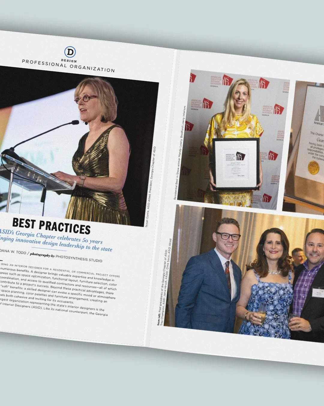 ✨ Honored to be featured in the latest issue of Atlanta Style &amp; Design as part of their celebration of 50 years of interior design excellence with @asid_ga! It&rsquo;s inspiring to be part of a design community that values innovation, inclusivity