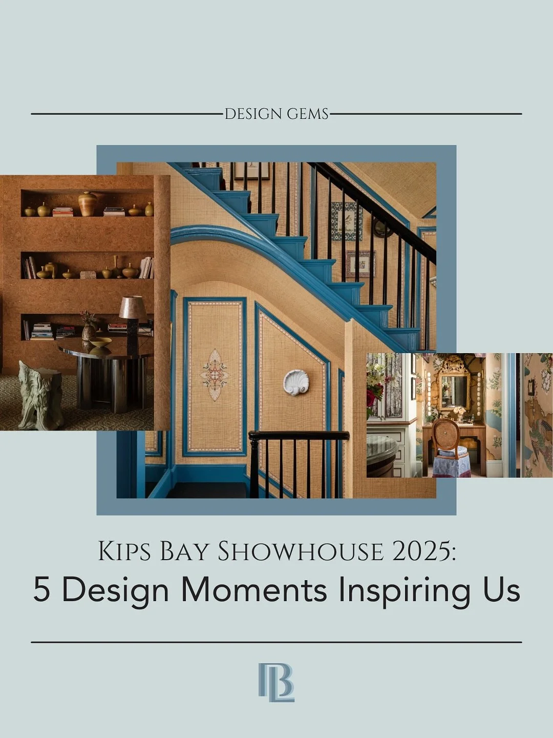 Like most designers this month, our eyes have been turned to the gorgeous rooms at the 2025 Kips Bay Show House in New York ✨ 

From immersive textures to bold color stories and natural touches, these spaces are full of inspiration for interiors that