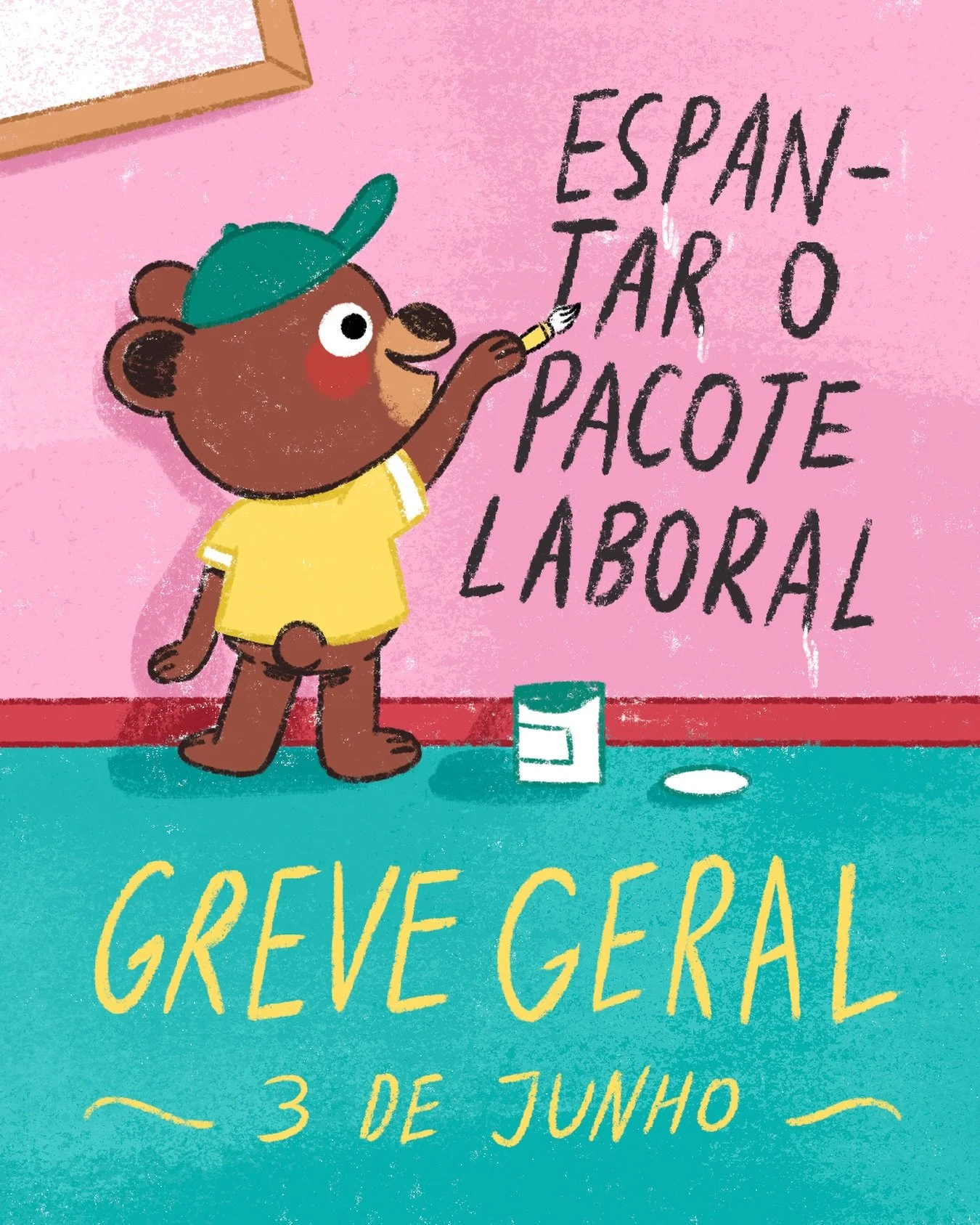 3 DE JUNHO! GREVE GERAL PARA ESPANTAR O PACOTE LABORAL! 💥

Ser&aacute; que assim em fofinho a malta se politiza ou vai continuar a dormir?