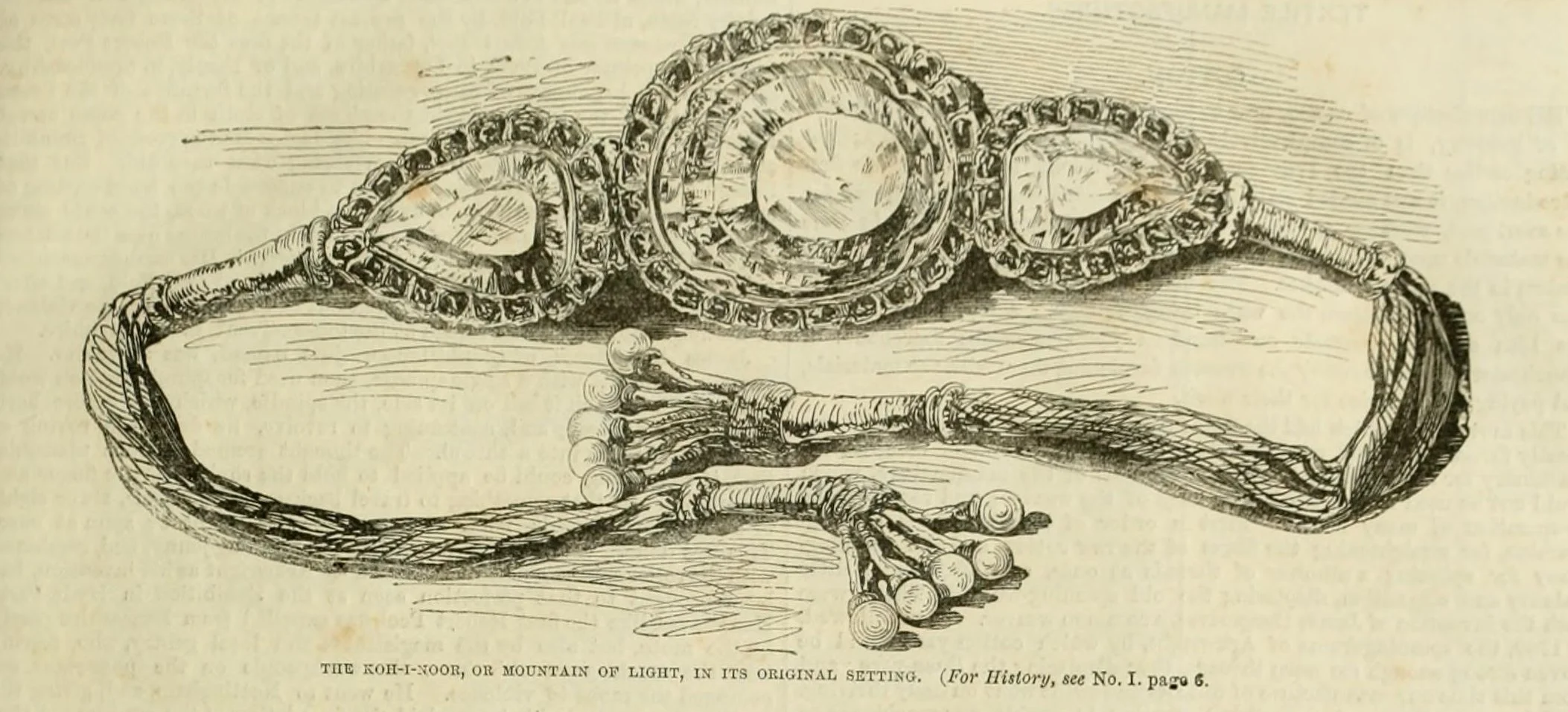 Georgina Bexon - Koh-i-Noor -the most famous diamond in the world. 