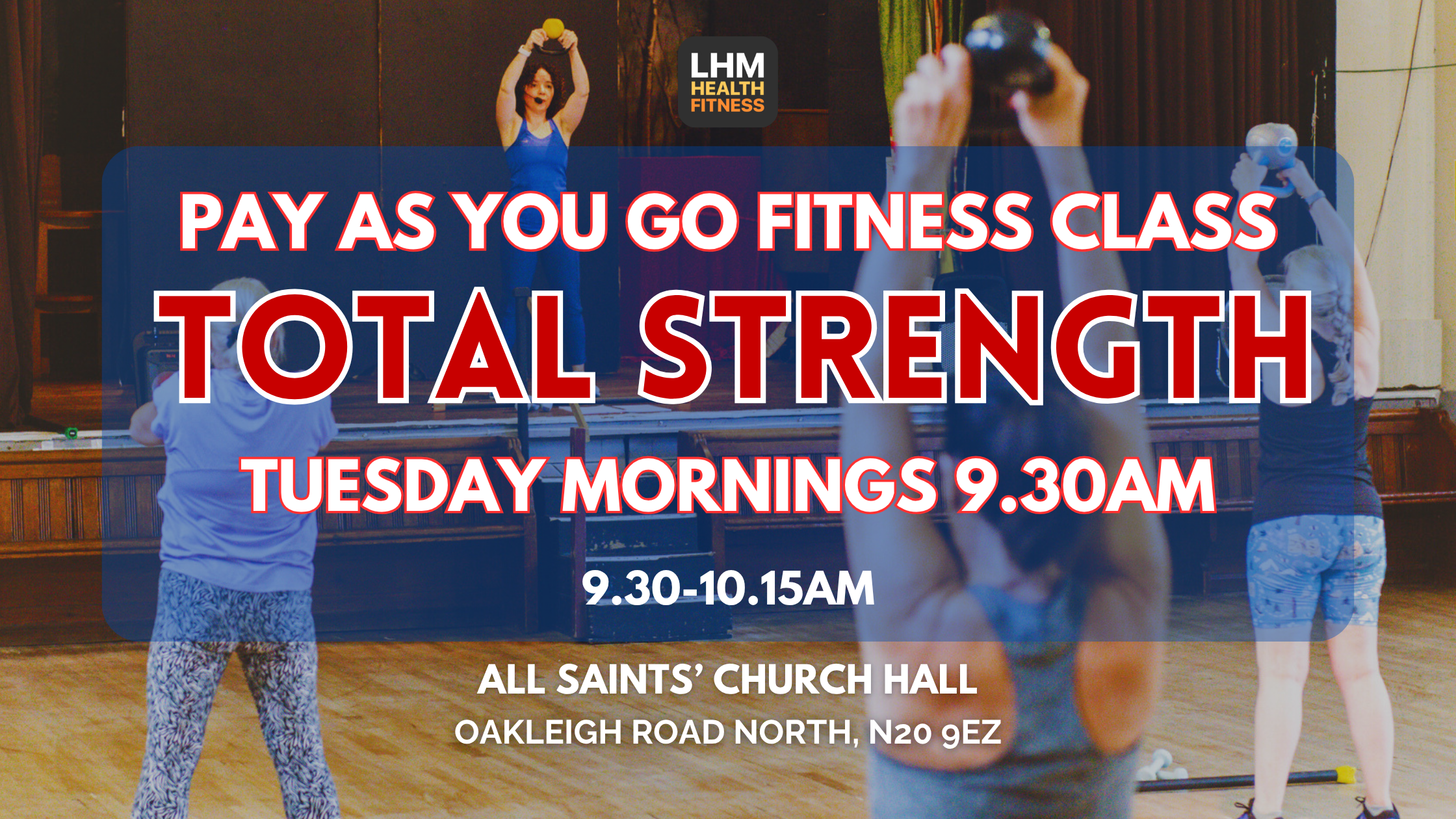 Tuesday morning strength class in Whetstone
