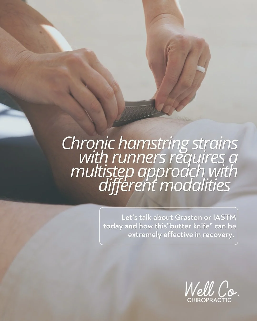 Graston is more than just a technique, it&rsquo;s a targeted approach to restoring how your body moves and feels.

Using specialized stainless steel instruments, providers are able to detect and treat adhesions and fascial restrictions that can build