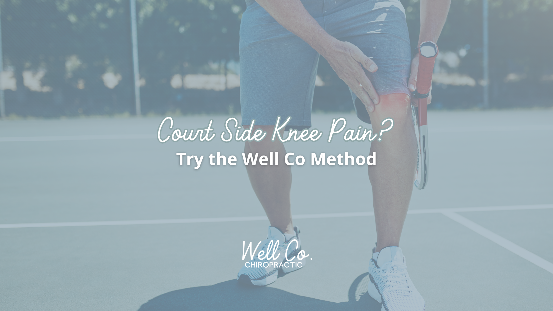 Knee Bursitis Treatment for Pickleball and Tennis Players in Sarasota