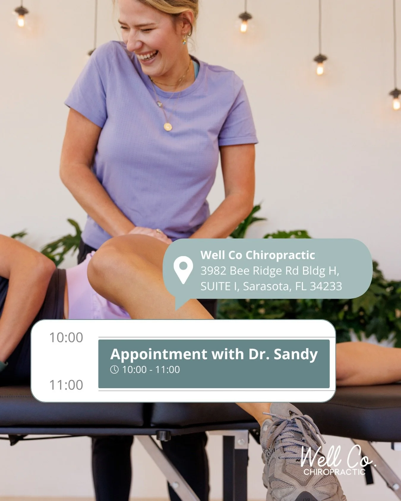 Your body deserves a spot on the calendar, too. 
Call (941) 231-1001 or book online at wellco.janeapp.com

#sarasotachiropractor