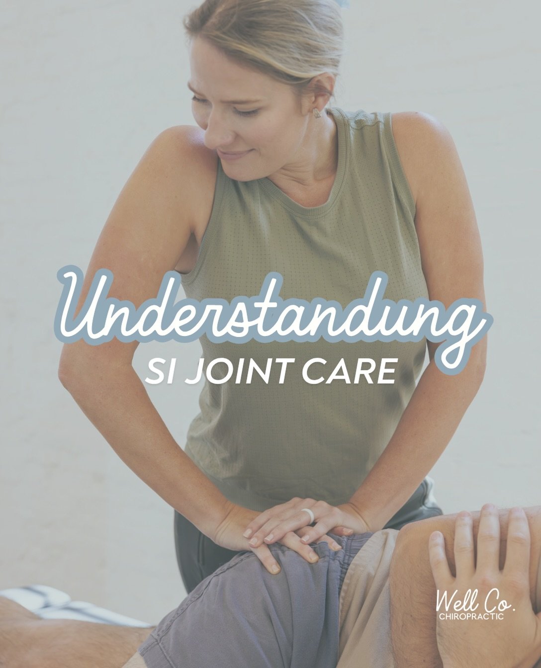 Your SI joints might be small, but when they are unhappy&hellip; you&rsquo;ll probably know about it. 😅

SI joint dysfunction can develop from things like repetitive stress, injury, changes in movement mechanics, prolonged sitting or standing, and e