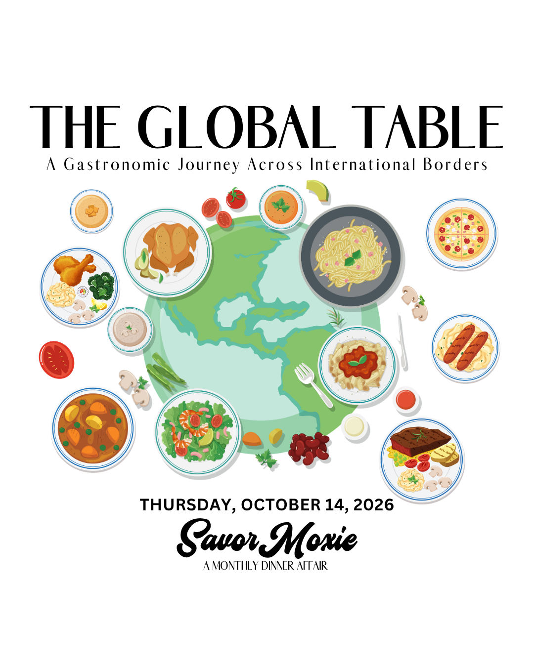 Savor Moxie - October - The Global Table