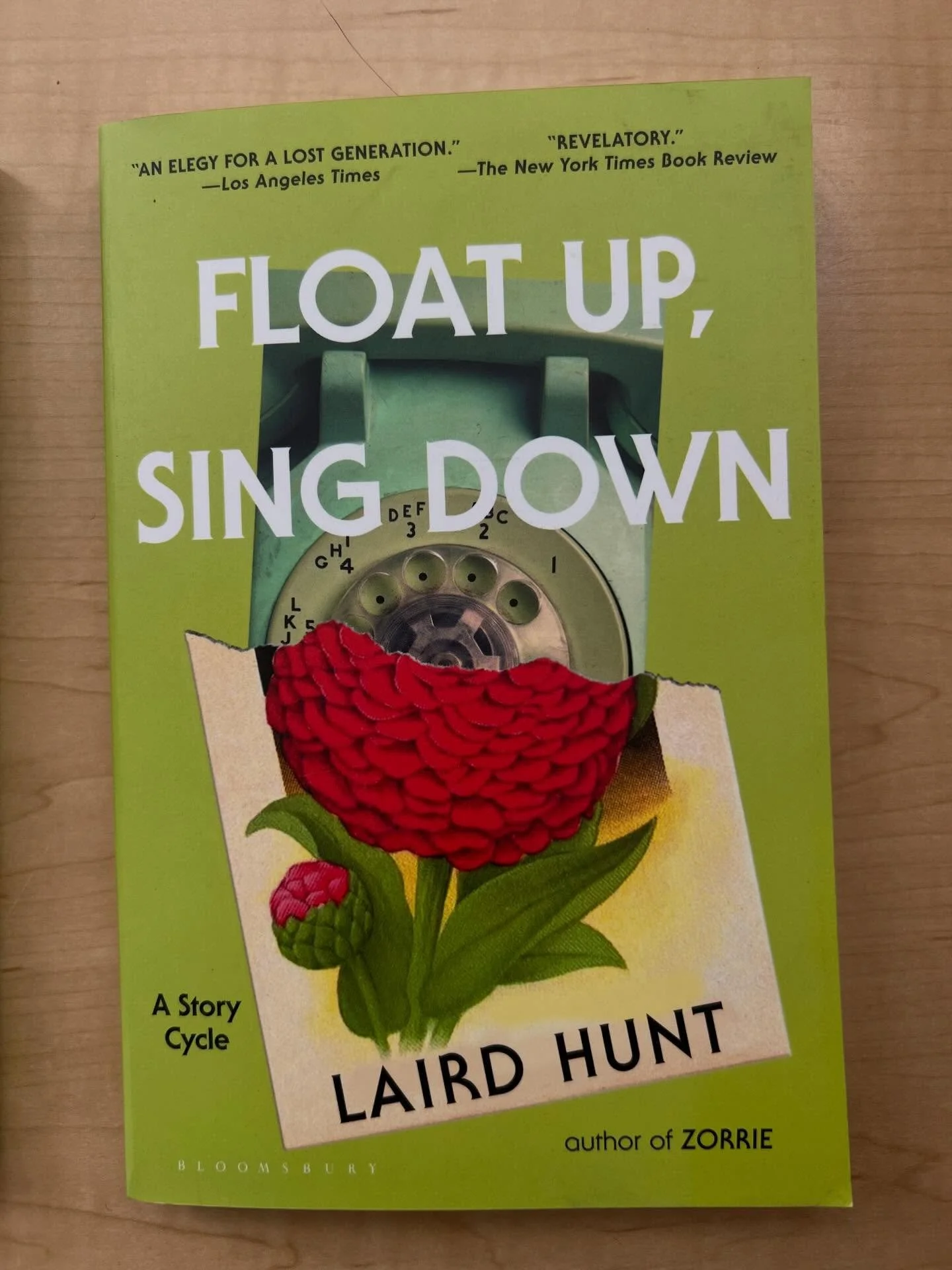 FLOAT UP, SING DOWN, linked stories set in ZORRIE country, is out in paperback next week on @bloomsburybooksus&hellip;
