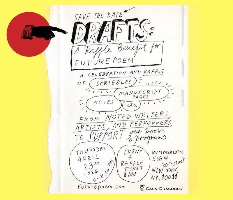 A very cool opportunity to support the fabulous @futurepoembooks!