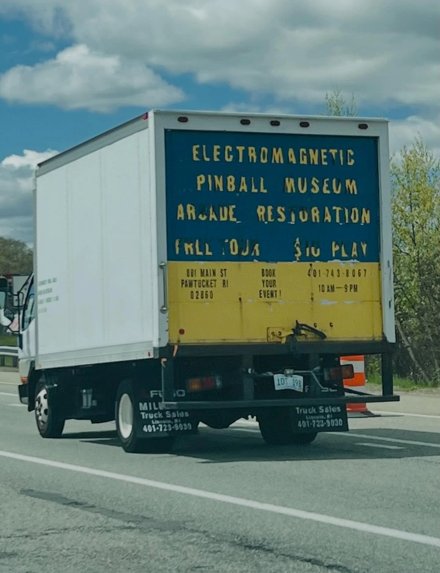 Electromagnetic Pinball Museum Arcade&hellip; Glimpsed on I-95.