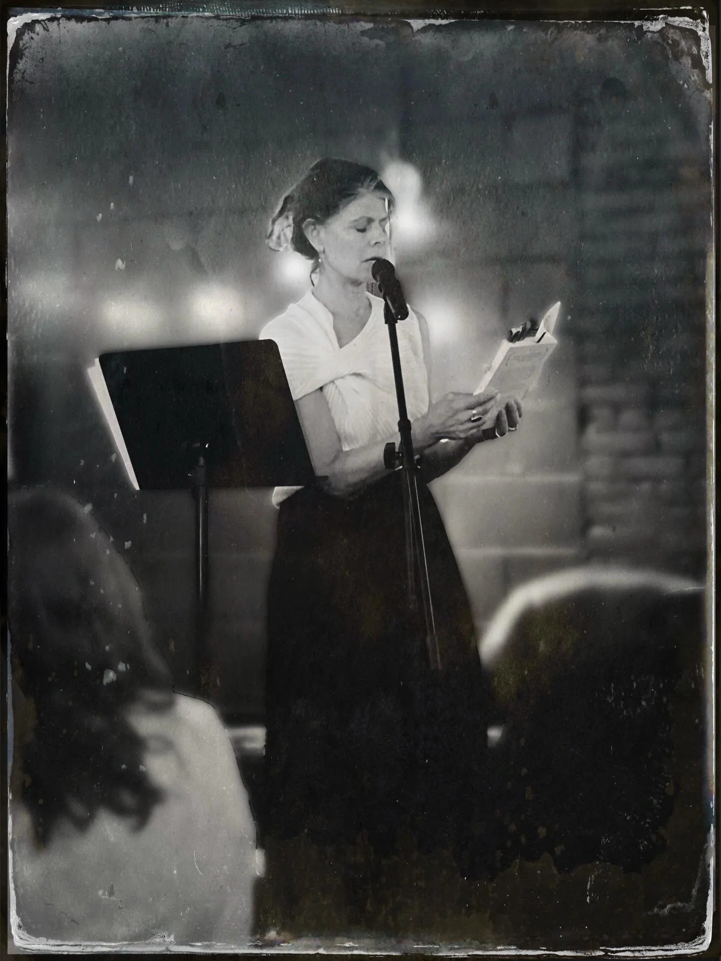 A few shots and vid of the packed house at @riffraffpvd for @elenisikelianos great launch with @mkimmijin and Eva introducing of #memoryrehearsal out soon on @citylightsbooks
