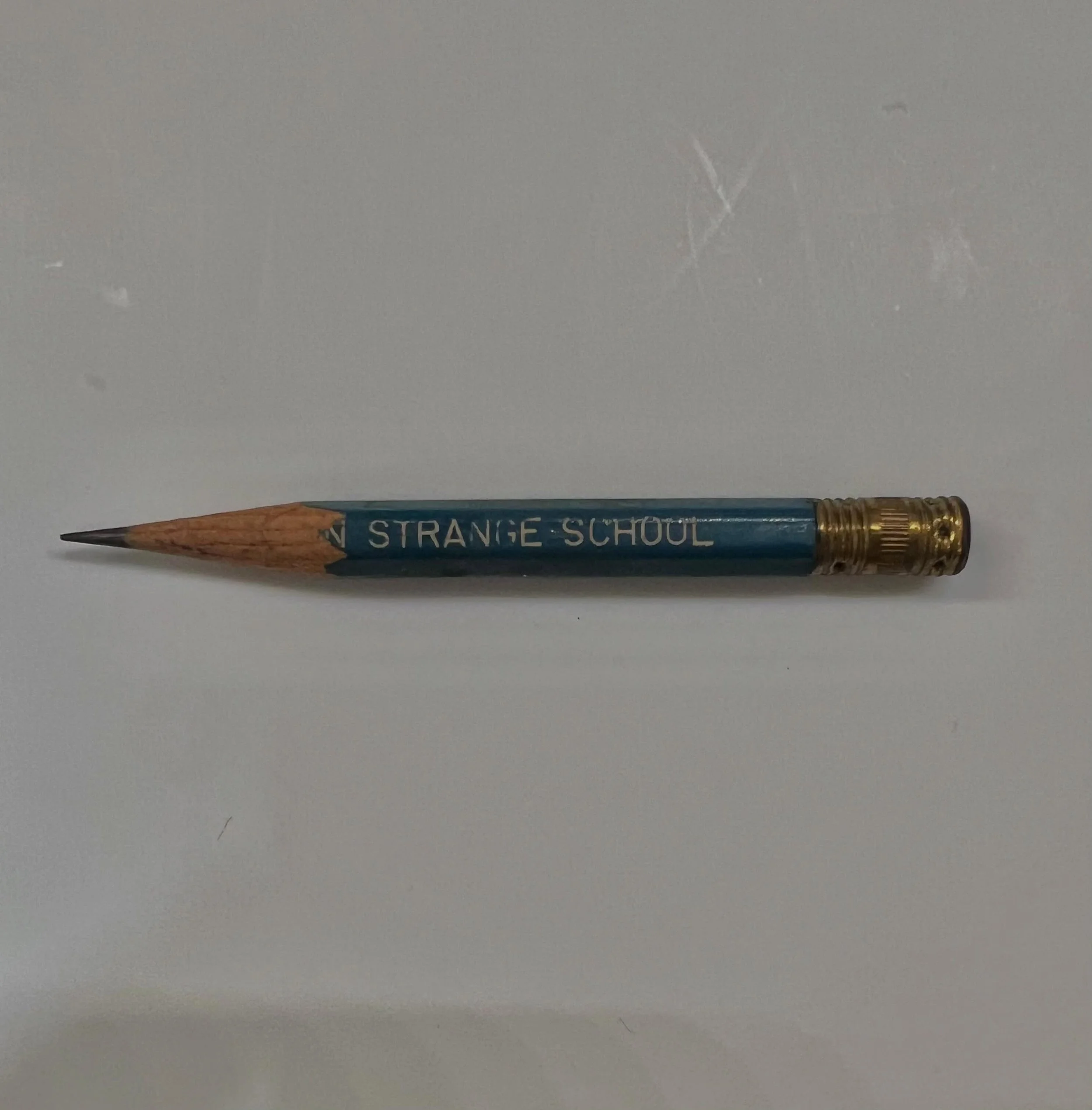 @lornahunt22 found a cache of amazing pencils&hellip; #strangeschool