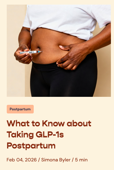 GLP-1s Postpartum: Origin