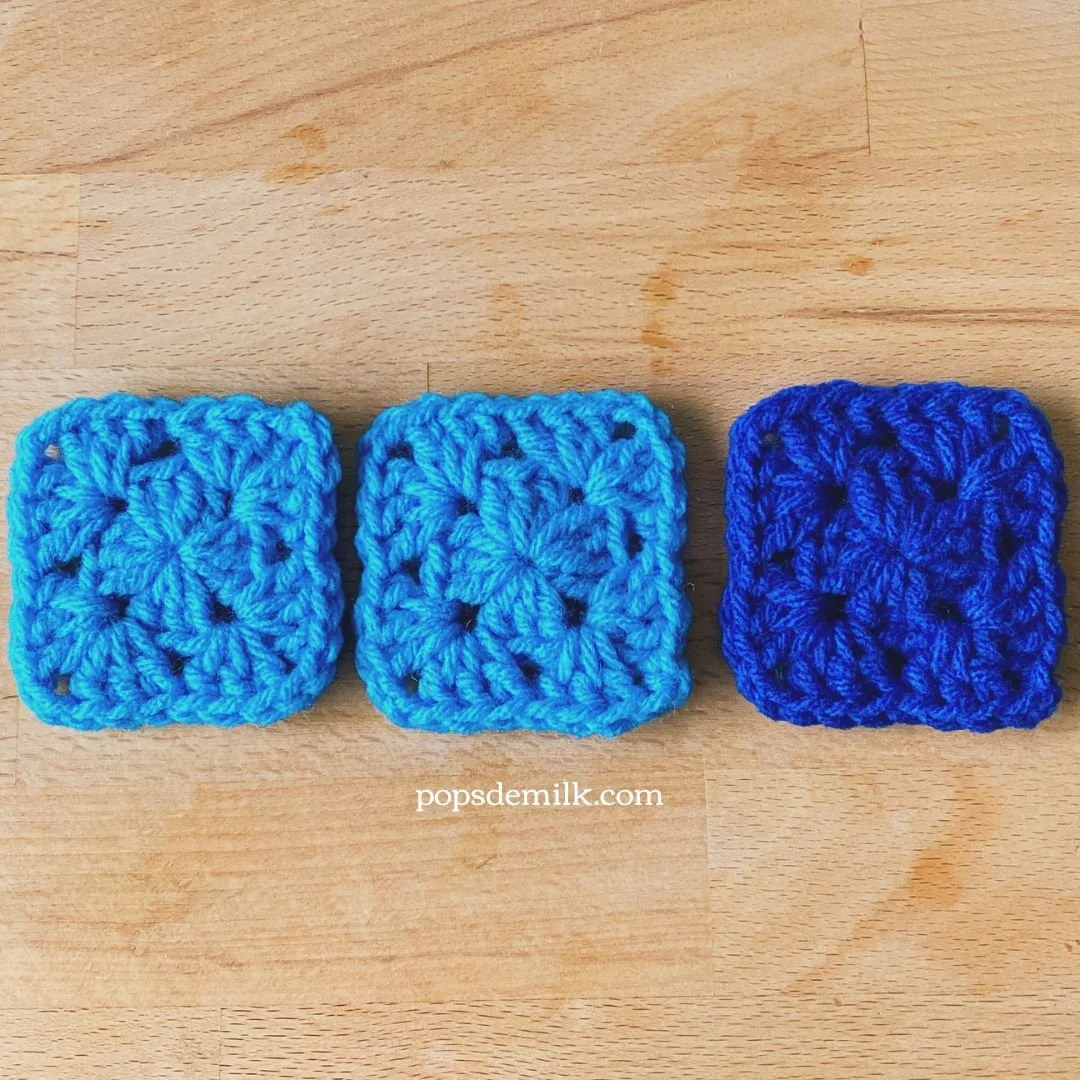 Traditional Granny Square Pattern + Video Tutorial — Pops de Milk Fun