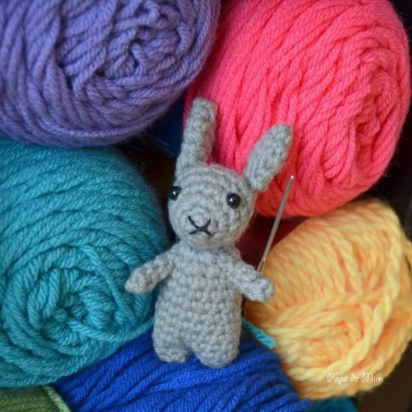 Tiny Rabbit Crochet Pattern — Pops de Milk - Fun and Nerdy Crochet Patterns