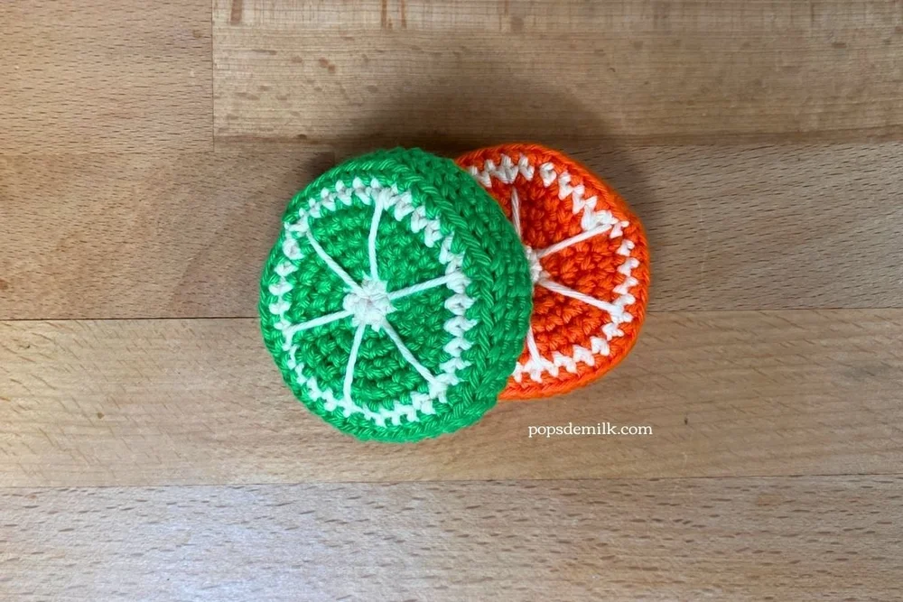 Crochet Sweater - Citrus