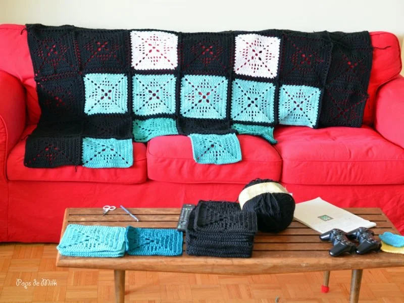 Crochet Hashtag Blanket — Pops de Milk Fun and Nerdy Crochet Patterns