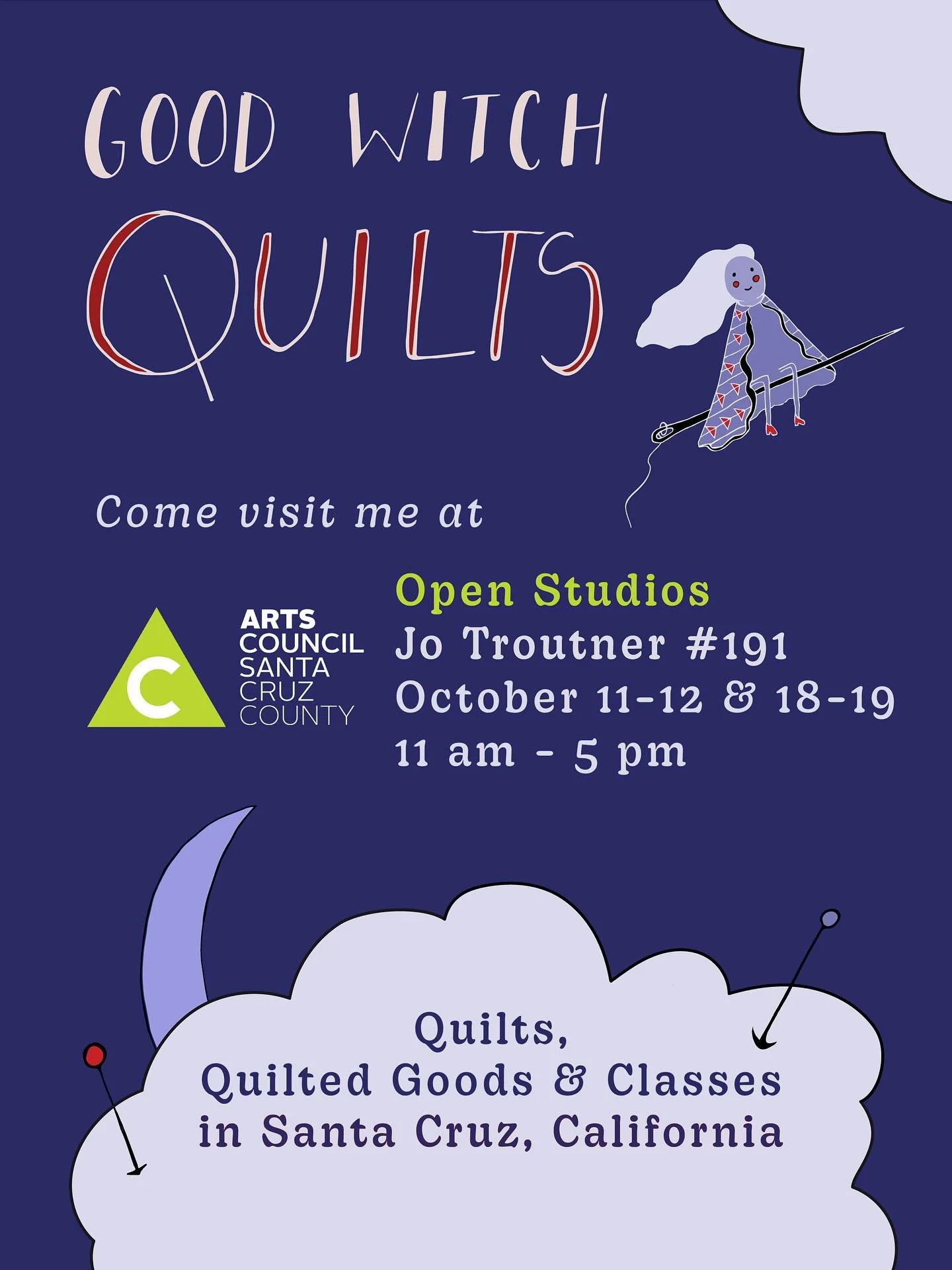 The time has come, it&rsquo;s just around the corner&hellip;. For three weeks in October, artists open their studio doors to the public during the Santa Cruz Open Studio Tour. If you are not familiar, Open Studios is a free, self-guided, countywide a