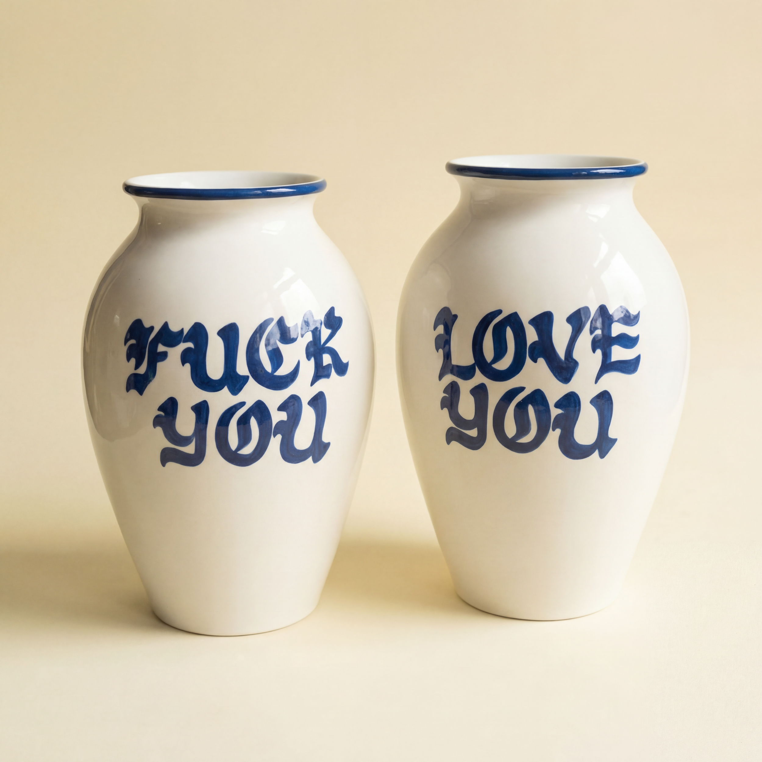 Love You F*ck You Vase