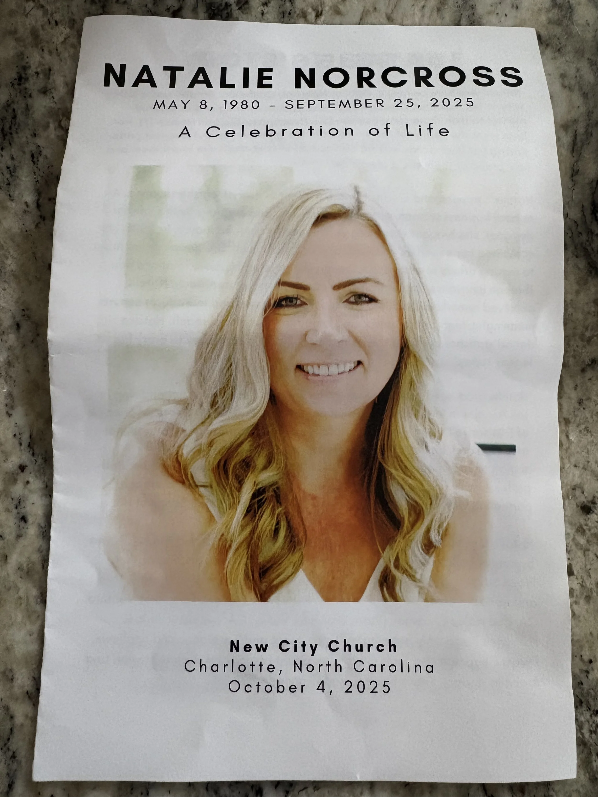 Company News: Natalie Norcross Passes Away