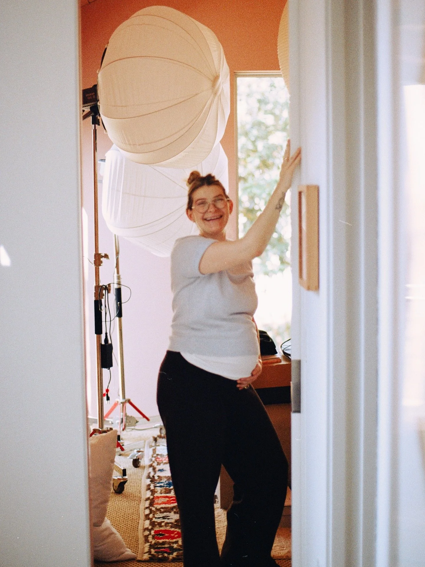 Install days are our favorite days. Seeing the work in its final home never gets old. Placed in a space already rich with laughter and art.