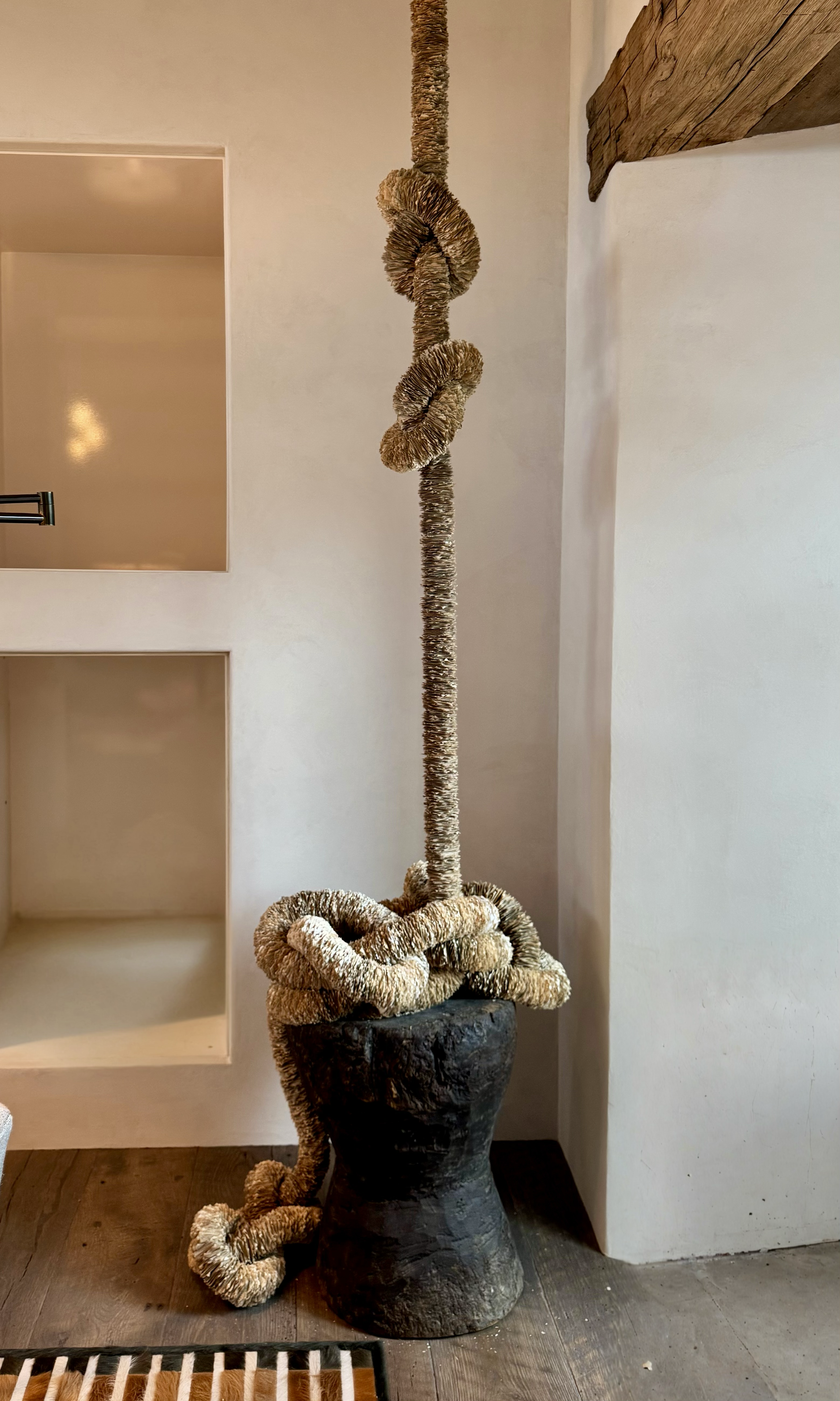 Tethered Romance_vintage paper_Cable_pedestal_Kendra Scott