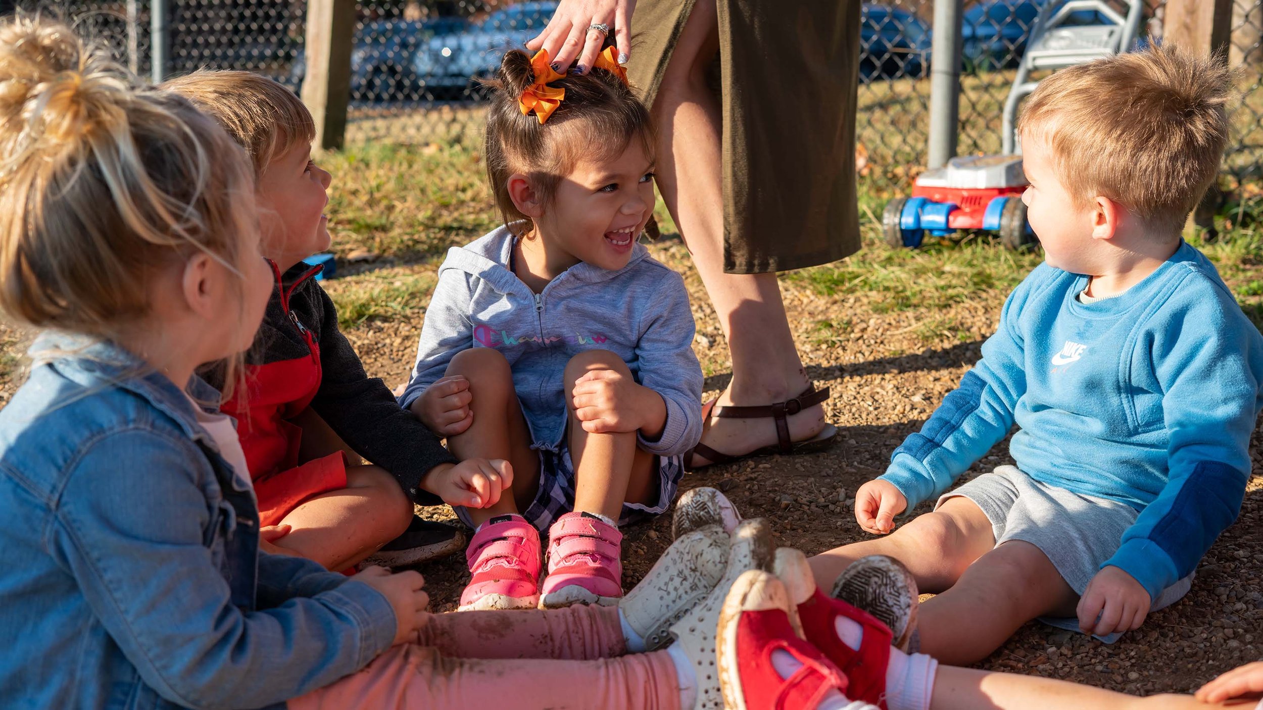 Little Rock Pre School Program Playing Outside.jpg