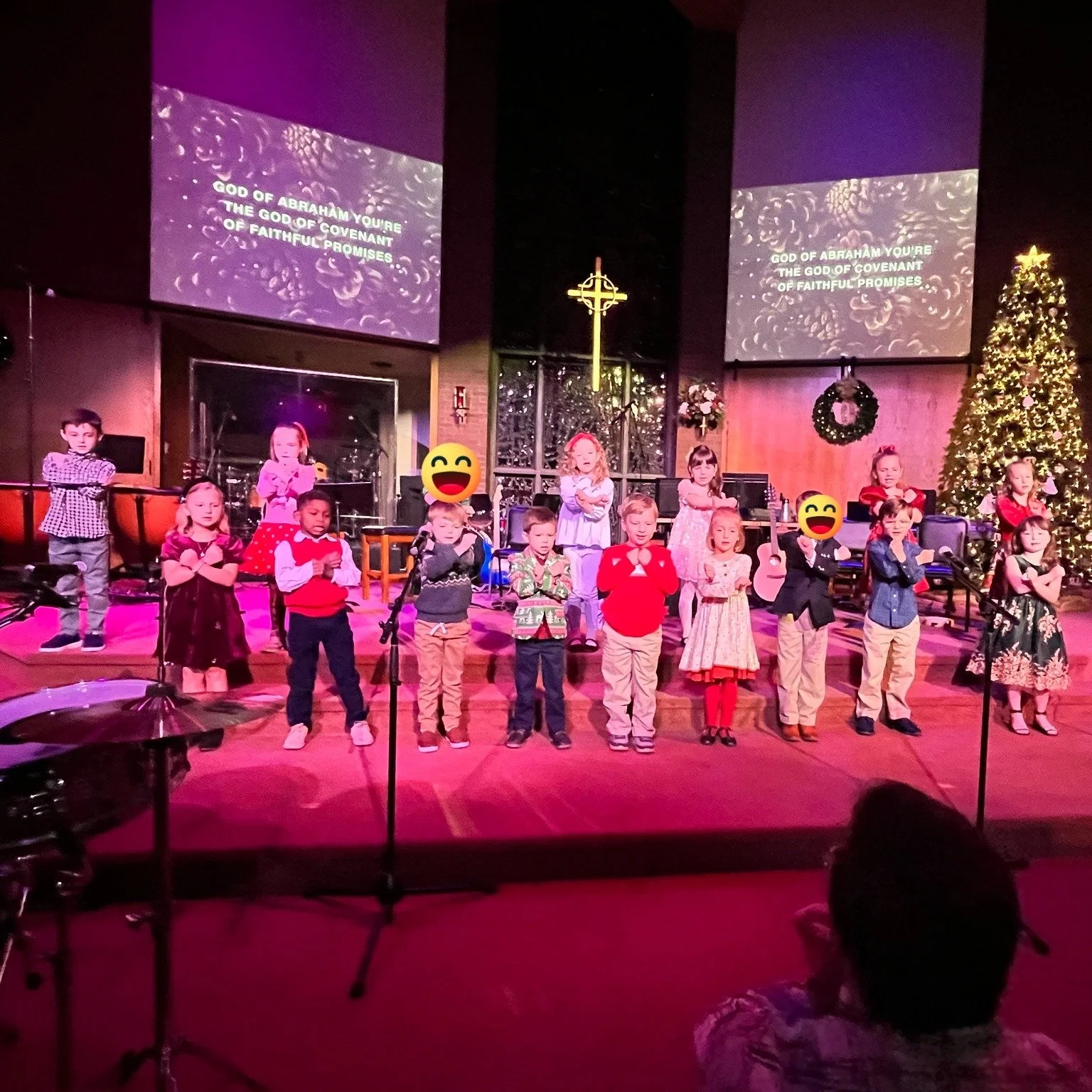 Preschool Christmas Performance at Christ Little Rock School