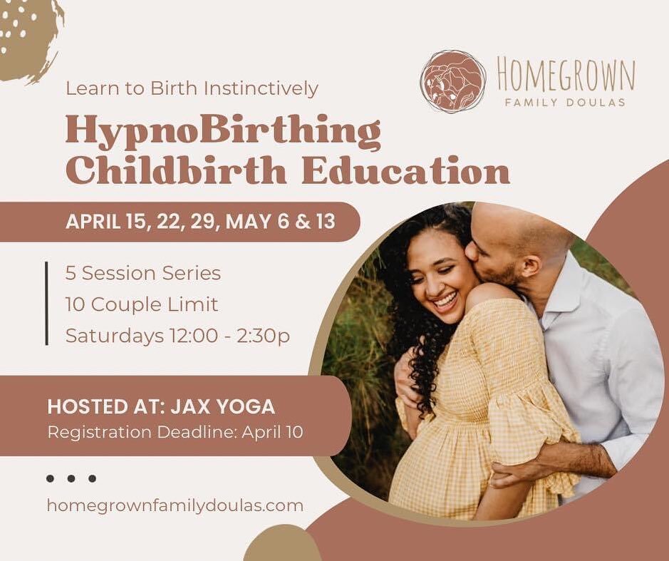 Looking for an all-in-one childbirth class that not only talks on childbirth, nutrition, breastfeeding and postpartum but ALSO ways to RELAX and experience the power of birthing??? 
☀️ This is the class for YOU!
.
Enjoy 5 sessions of childbirth educa