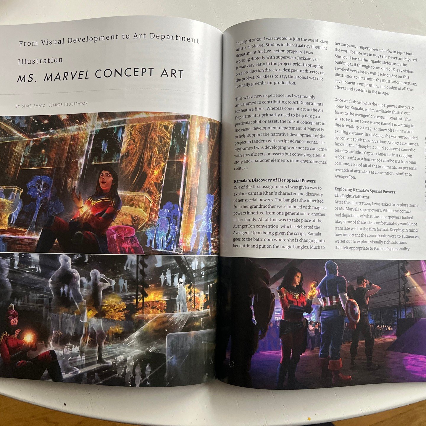 Being a commercial artist can be an exciting and challenging job. In this article, we tried to shine light on the exciting interaction between various leaders in various parts of the concept development process and the different kinds of problems bei