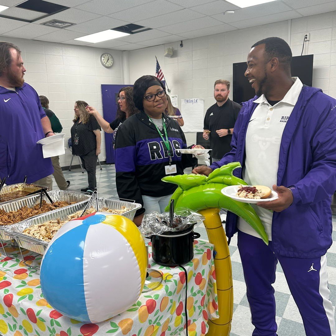 The Ripley High School JAGTN students provided a scrumptious BBQ lunch for the faculty and staff in regards to teachers appreciation week.  The entire staff at RHS is very supportive of the JAGTN program! 

@ripleyhswv 
@ripleyhigh_sca