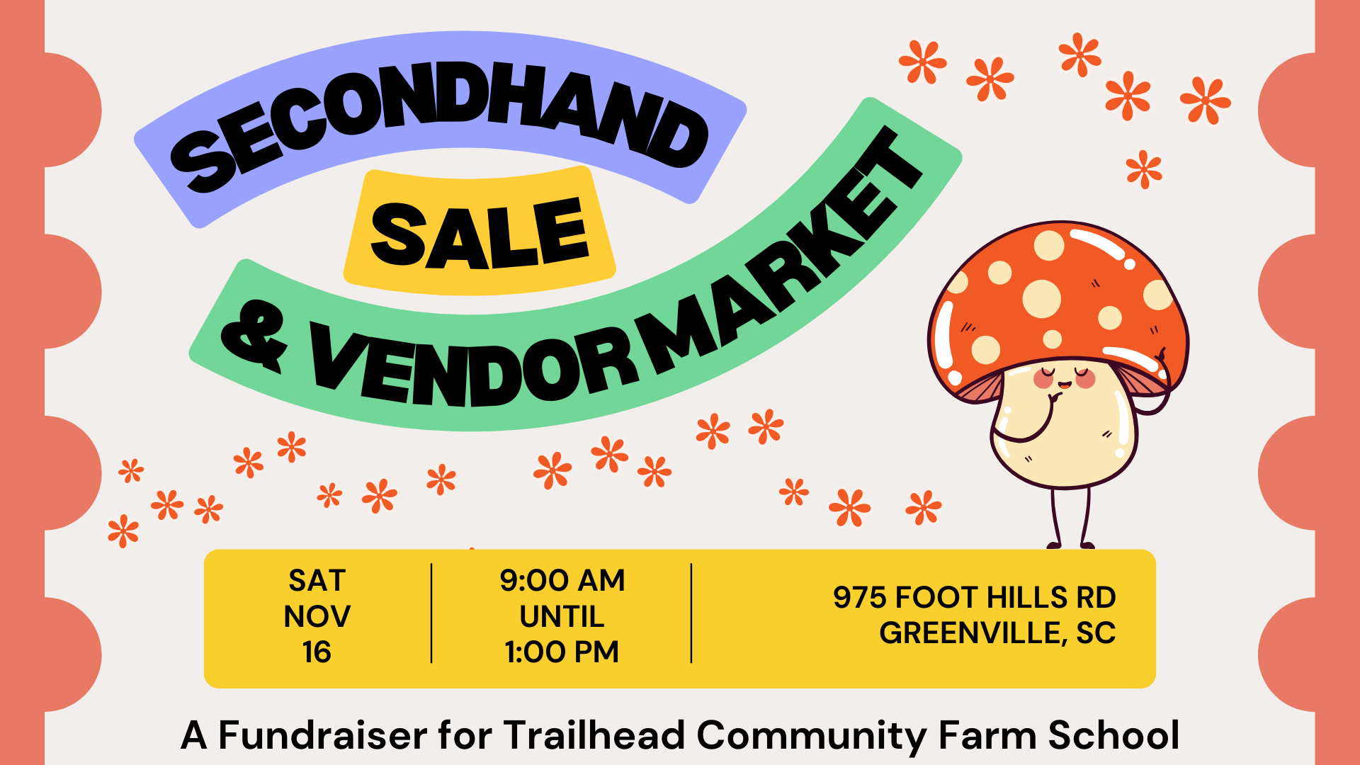TCFS Second Hand Sale — Trailhead Community Farm School