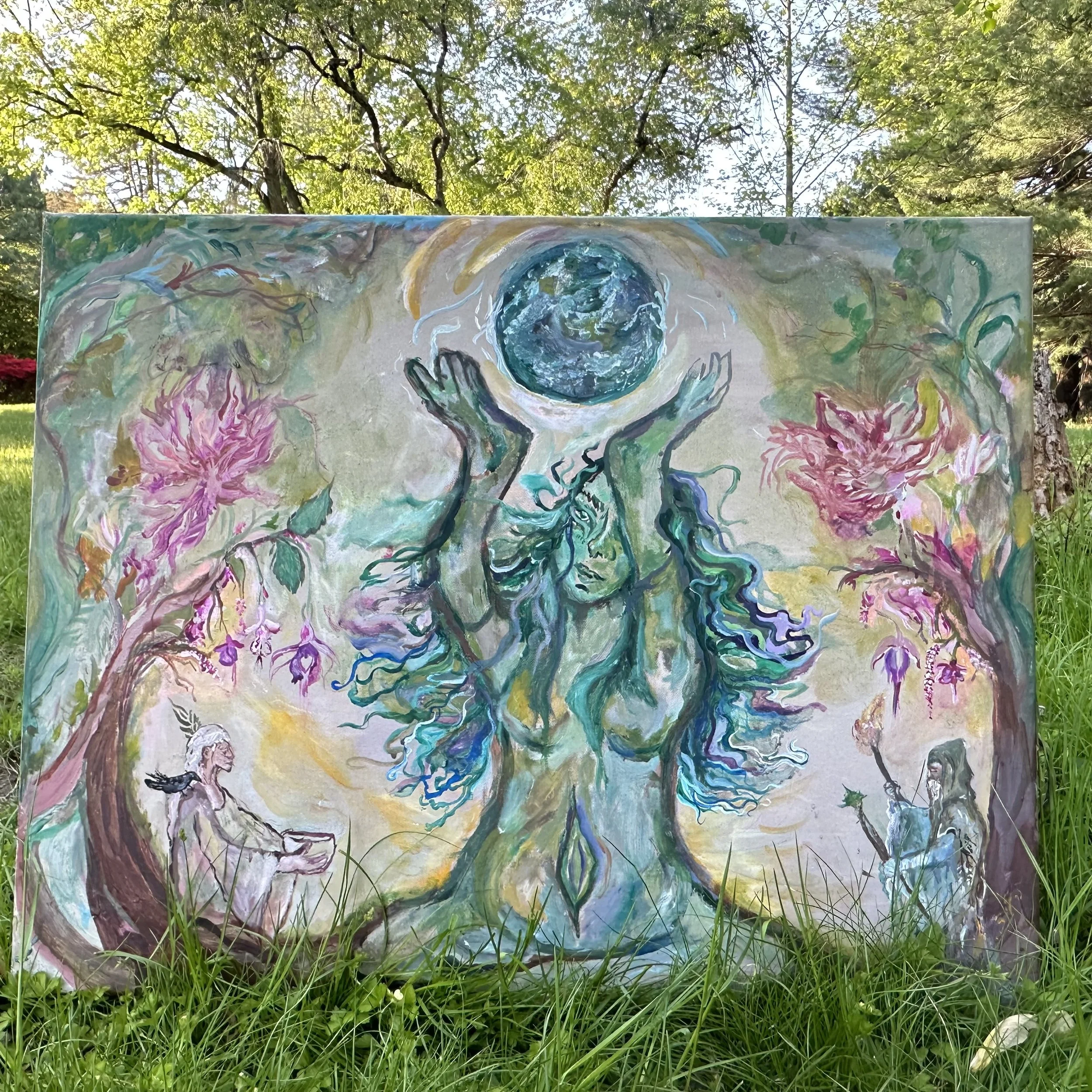 Earth HeART print