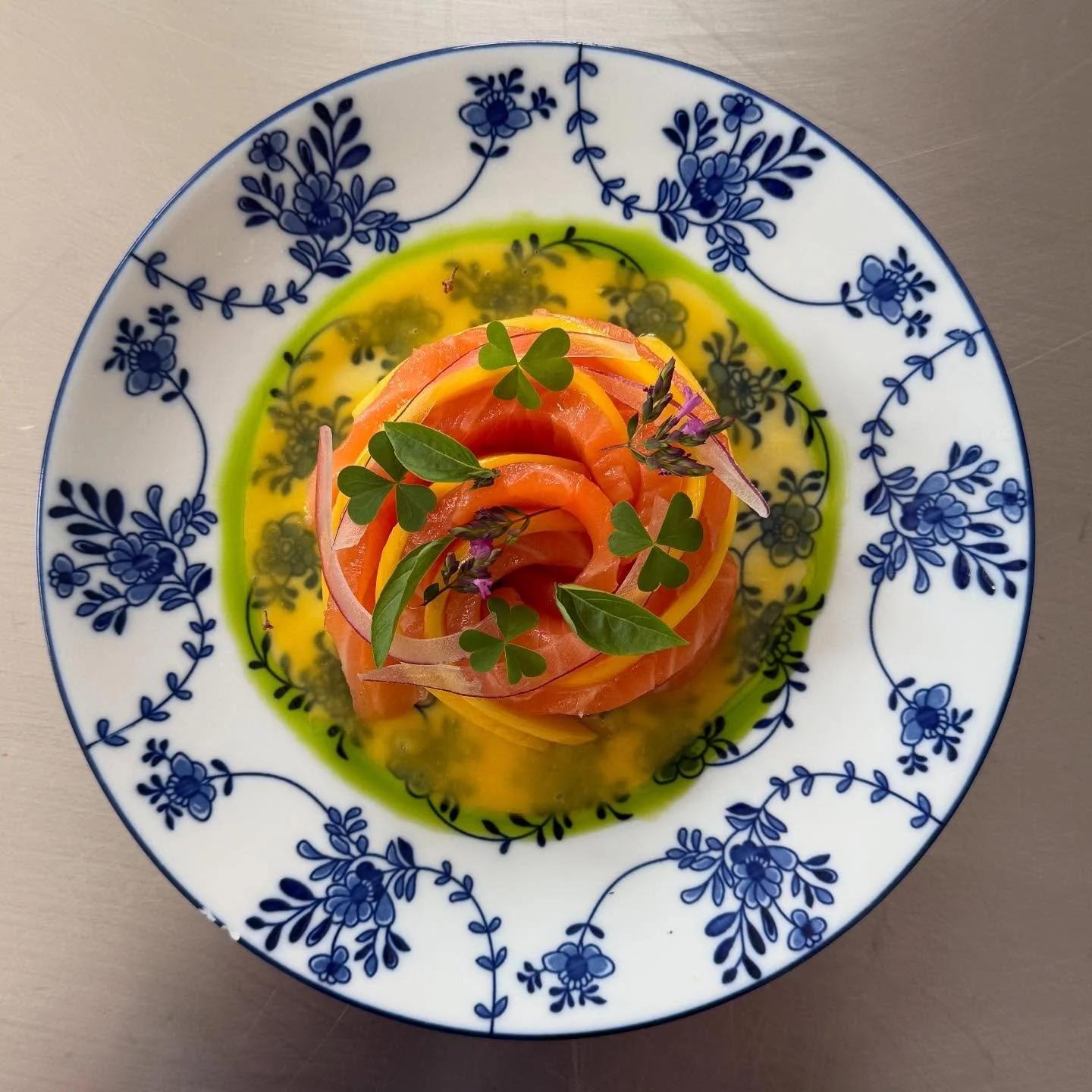 A friendly reminder that our patio and bar are available for walk ins. Oh, and  this is the last night for our salmon and mango crudo.