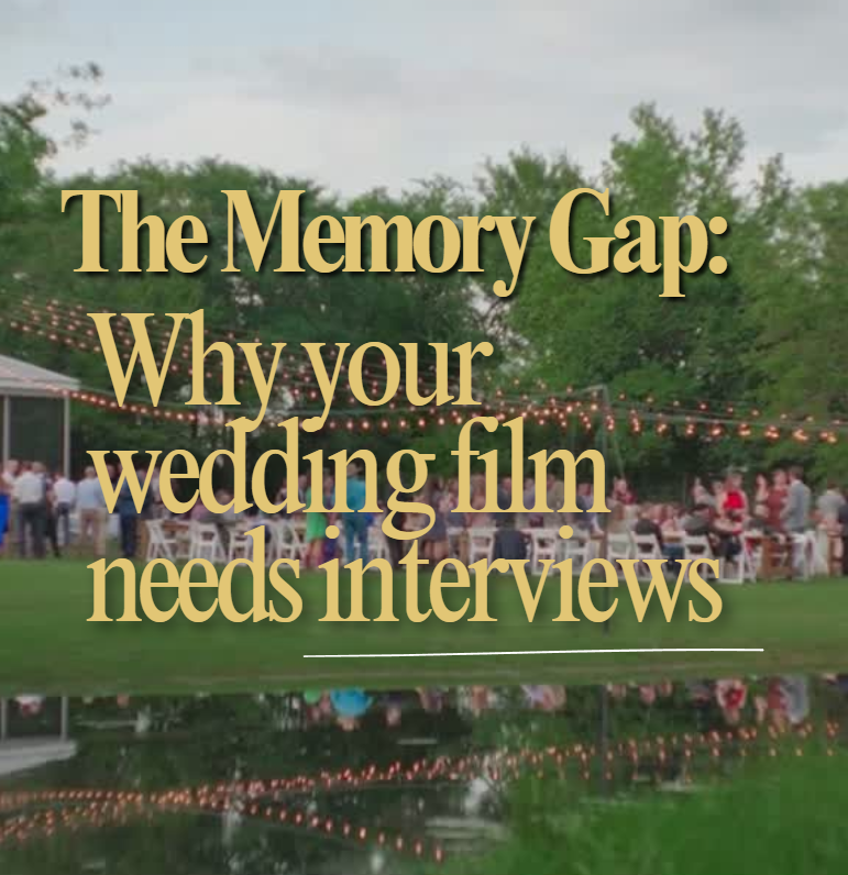 Why We Include Interviews in Our Wedding Films