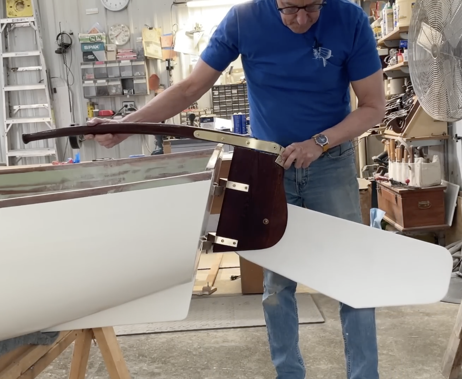 Kick-up Rudder Plans