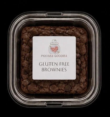 GLUTEN FREE DOUBLE CHOCOLATE CHUNK BROWNIES