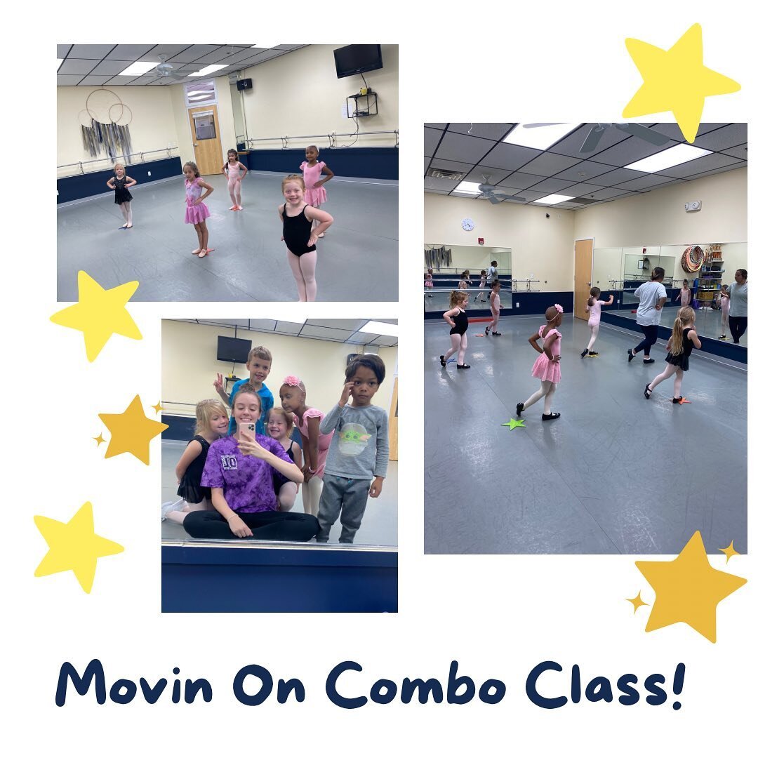 Spotlight of the Week is going to our dancers in the Movin On Combo Class!! They have been learning skills in ballet, tap, and hip hop! 💙🌟 Keep up the hard work! #thedancingcenterunlimited