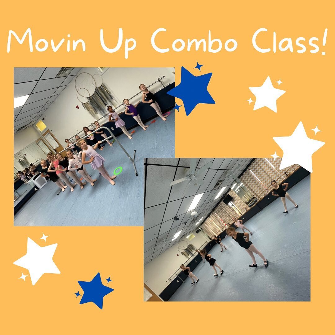 Spotlight of the Week: Movin Up Combo Class! (and Stretch the skeleton) We love having the energy of these dancers in the studio every week! Classes include ballet, jazz, tap, and hip hop. They are also VERY good at finding Stretch and earn Halloween