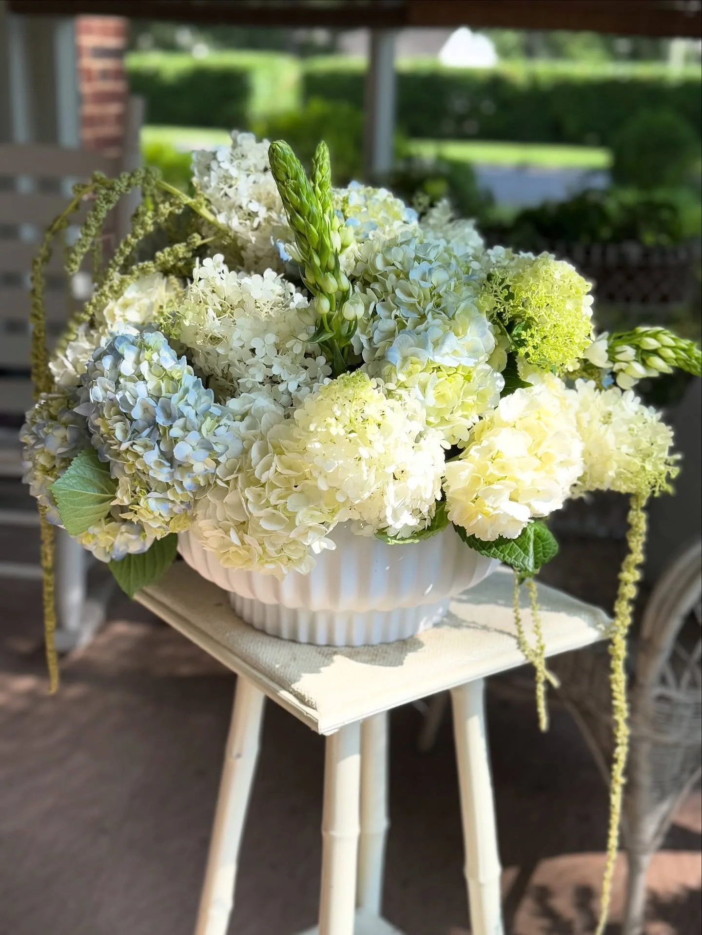 Nantucket but with a side of Nashville garden 💙🤍🌱. 

Thanks @project_girl for pulling me in on your fun projects!