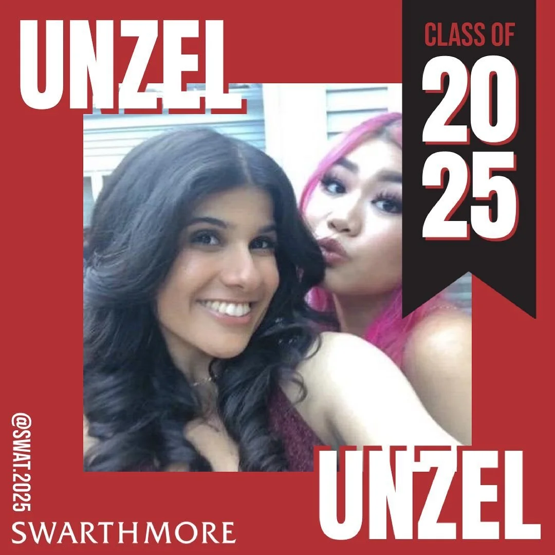 hi!! I&rsquo;m Unzel (she/her) and i&rsquo;m from Long Island, NY. Super excited to be going to swat!! I&rsquo;m going to be majoring in Peace &amp; Conflict Studies with a minor in Philosophy (i think) and def want to continue being involved in soci