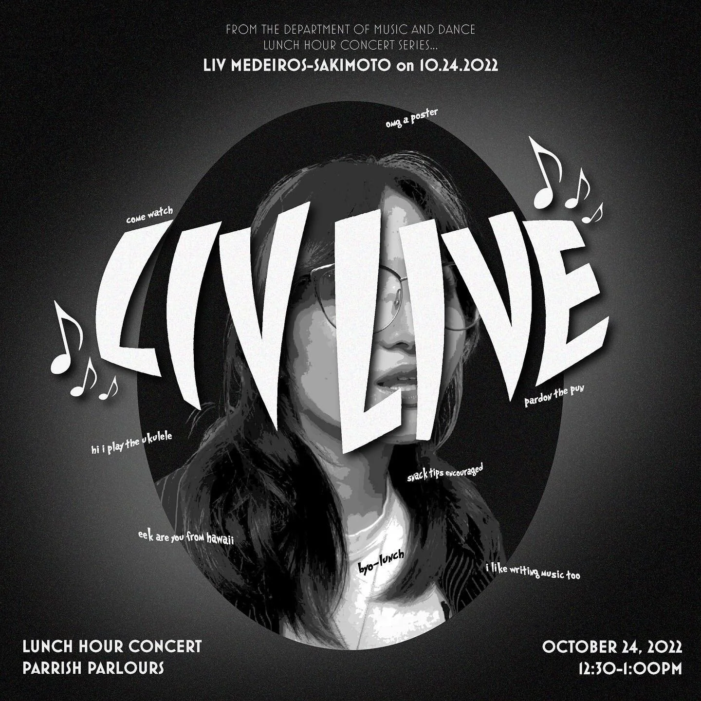 hey are you free monday 12:30-1pm? no reason,,,