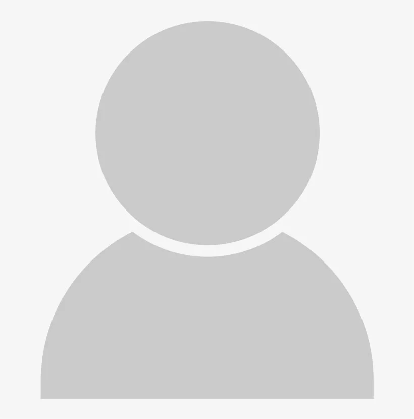 A default gray placeholder image with a user icon in the center.