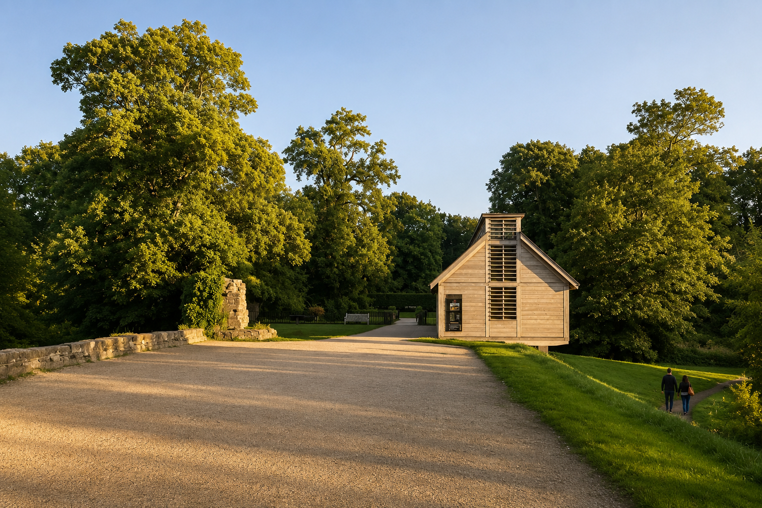 Kenilworth Castle by Richard Griffiths Architects