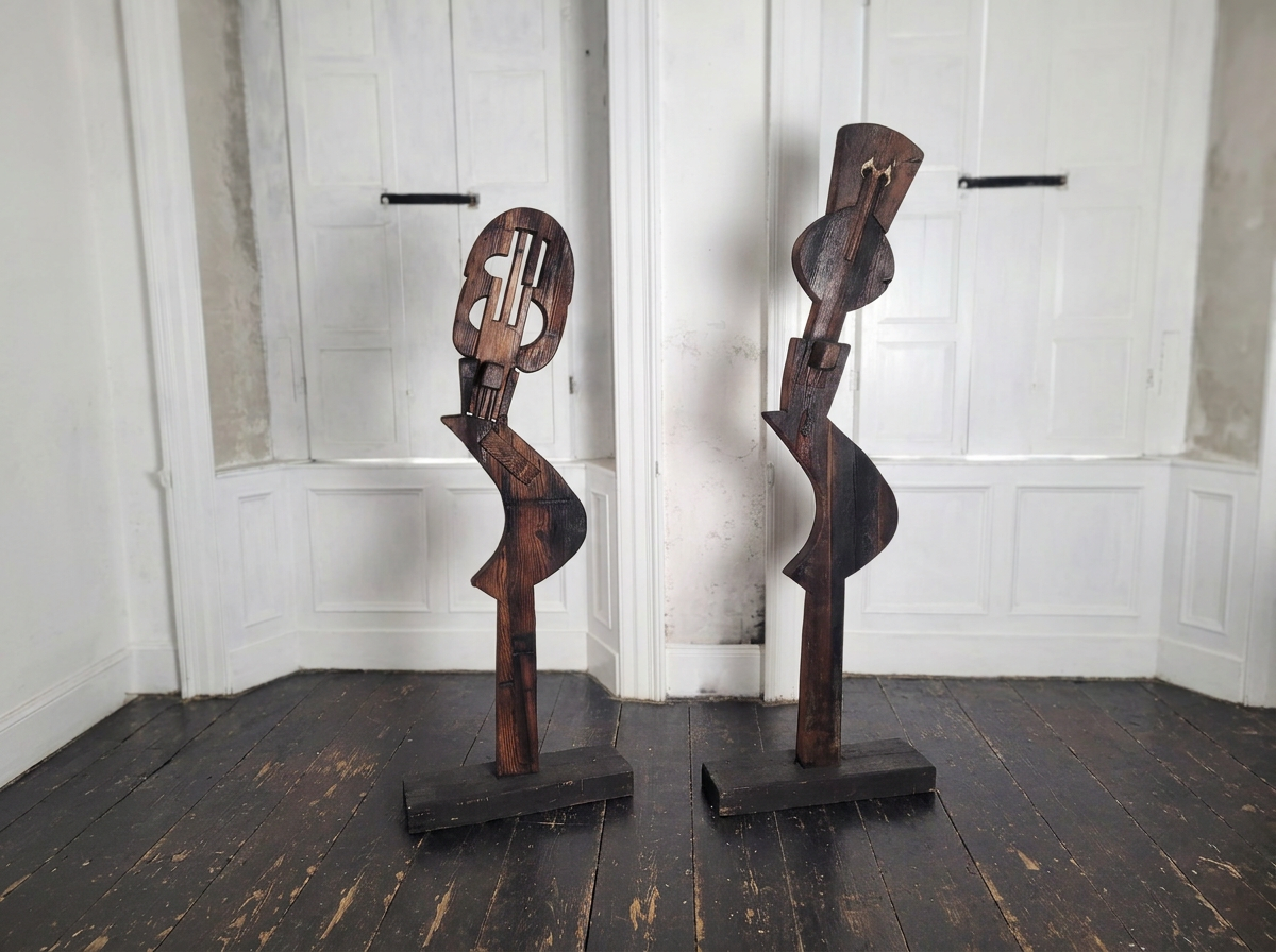 Luciano Bertolotto Wooden Sculptures €1,950.00 (Per Sculpture)