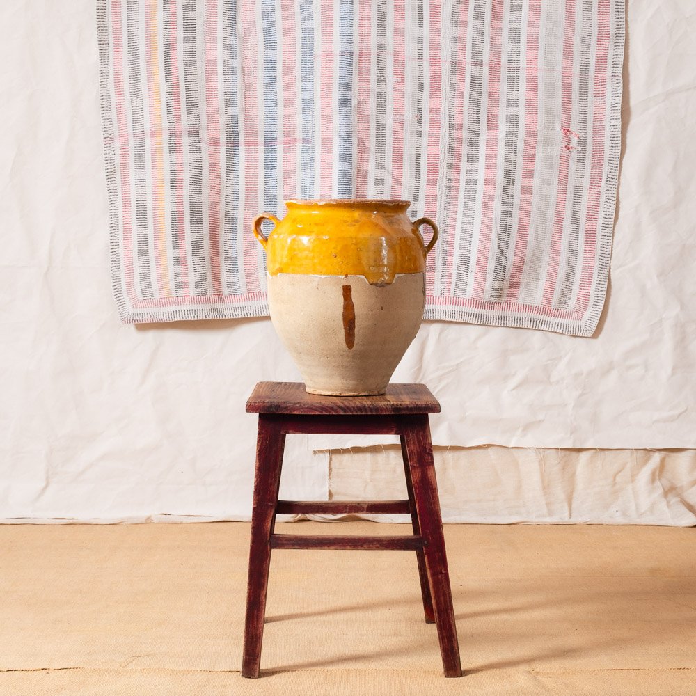 Large 19th-Century French Confit Pot