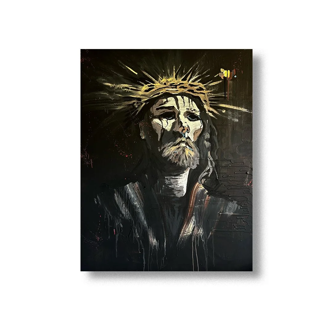 BEFORE HIM - Acrylic on canvas - 4ftx3ft