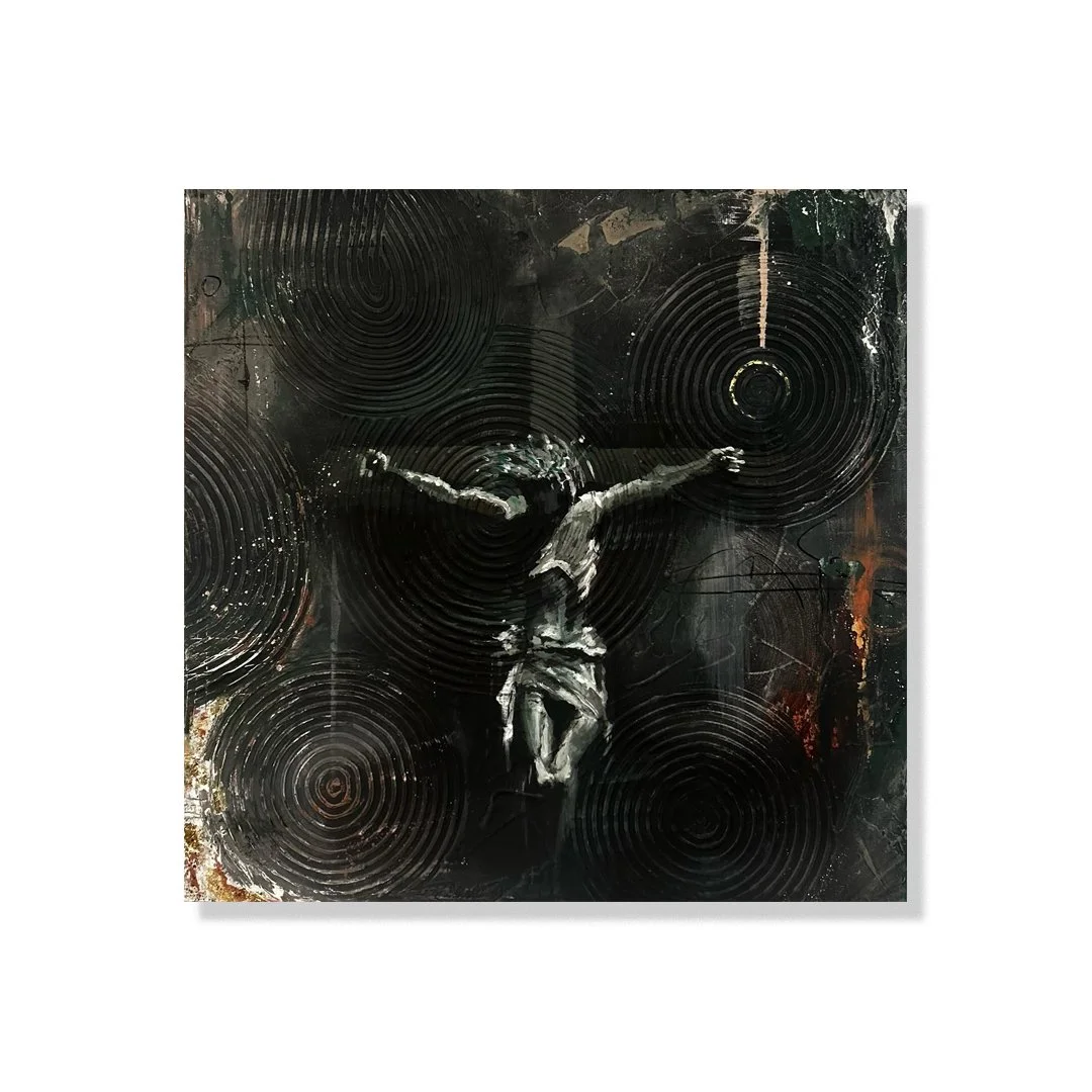 4SAKEN - Acrylic on Canvas - 3ft x 3ft